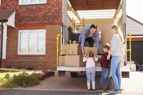 Commercial and office man and van removals in Kingston
