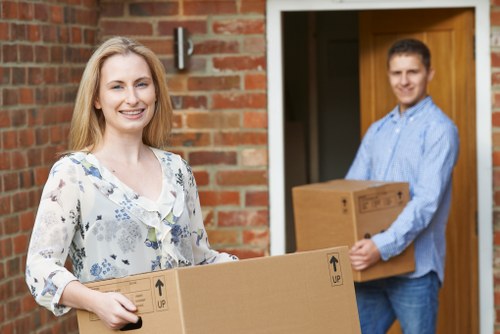 Careful moving of furniture with a man and van in Kingston