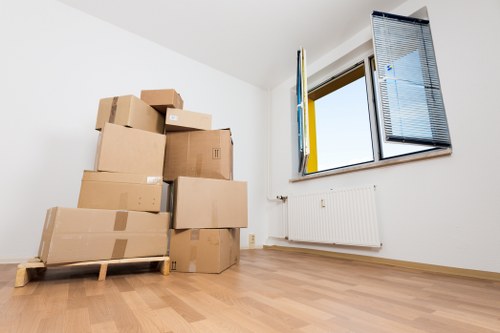 Local moving truck prepared for a residential relocation in Kingston