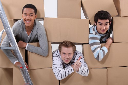 House removal service in Kingston with careful furniture handling