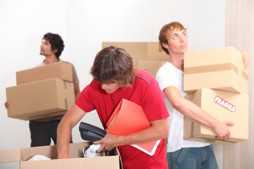 Commercial moving van service in Kingston