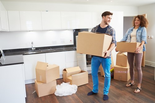 Residential removals support for flats and houses in Kingston
