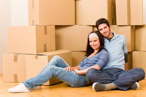 Kingston area moving van covering nearby neighbourhoods