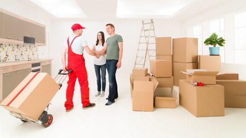 Final safety check before completing a move with care