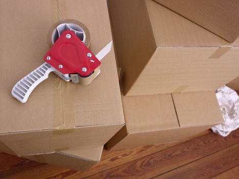 Loading and transport process for a UK moving service