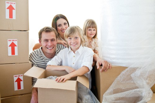 Urgent home relocation service in Kingston with moving team