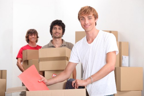 Written complaint being reviewed by a removals company