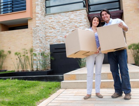 Prepared moving boxes and furniture for removal truck hire in Kingston